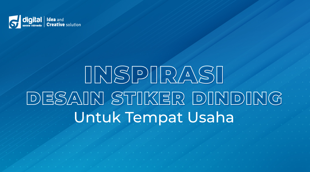 5 Inspirasi Desain Stiker Dinding untuk Tempat Usaha
