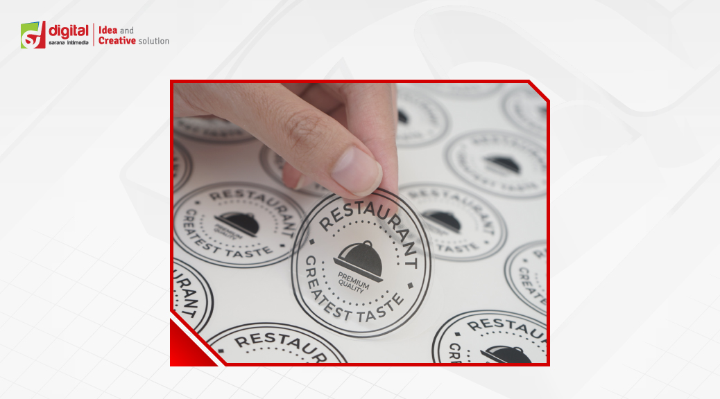 Stiker Transparan
